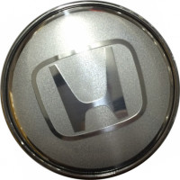 Колпачок (заглушка) на диски Honda (61/56/9) серебро/хром