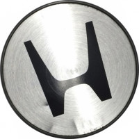 Колпачок (заглушка) на диски Honda (69/64/11) 44732-SX0-J010 металл/черный