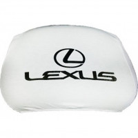 Чехлы на подголовники с логотипом LEXUS 2шт