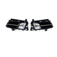 Противотуманные фары Mazda 6 2009-2011, DLAA, полный комплект