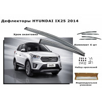 Дефлекторы боковых окон HYUNDAI IX25 2014