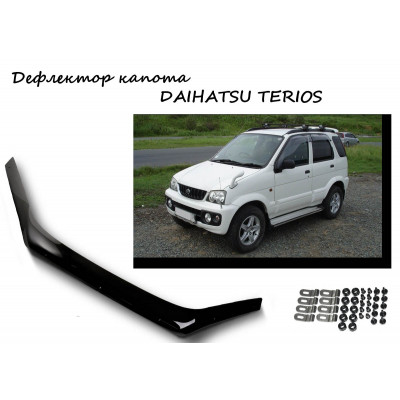 Дефлектор капота DAIHATSU TERIOS J100E, J102E, J122E 1999-2006г