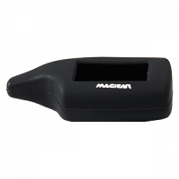 Cиликоновый чехол брелка MagiCar 5 (Черный)