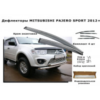 Дефлекторы боковых окон MITSUBISHI PAJERO SPORT 2012+