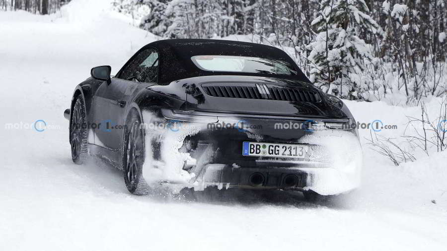Porsche Cabrio facelift