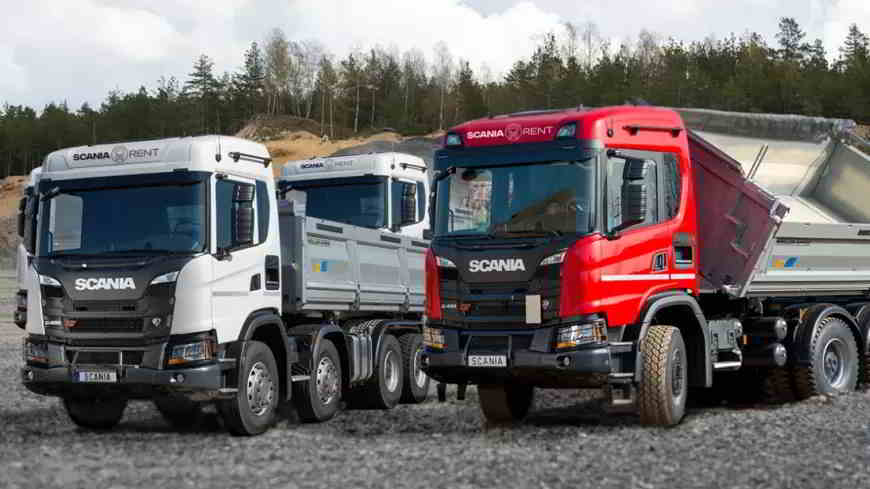 Самосвалы Scania
