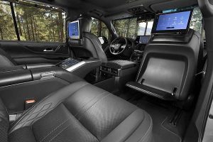Lexus LX 600 interior