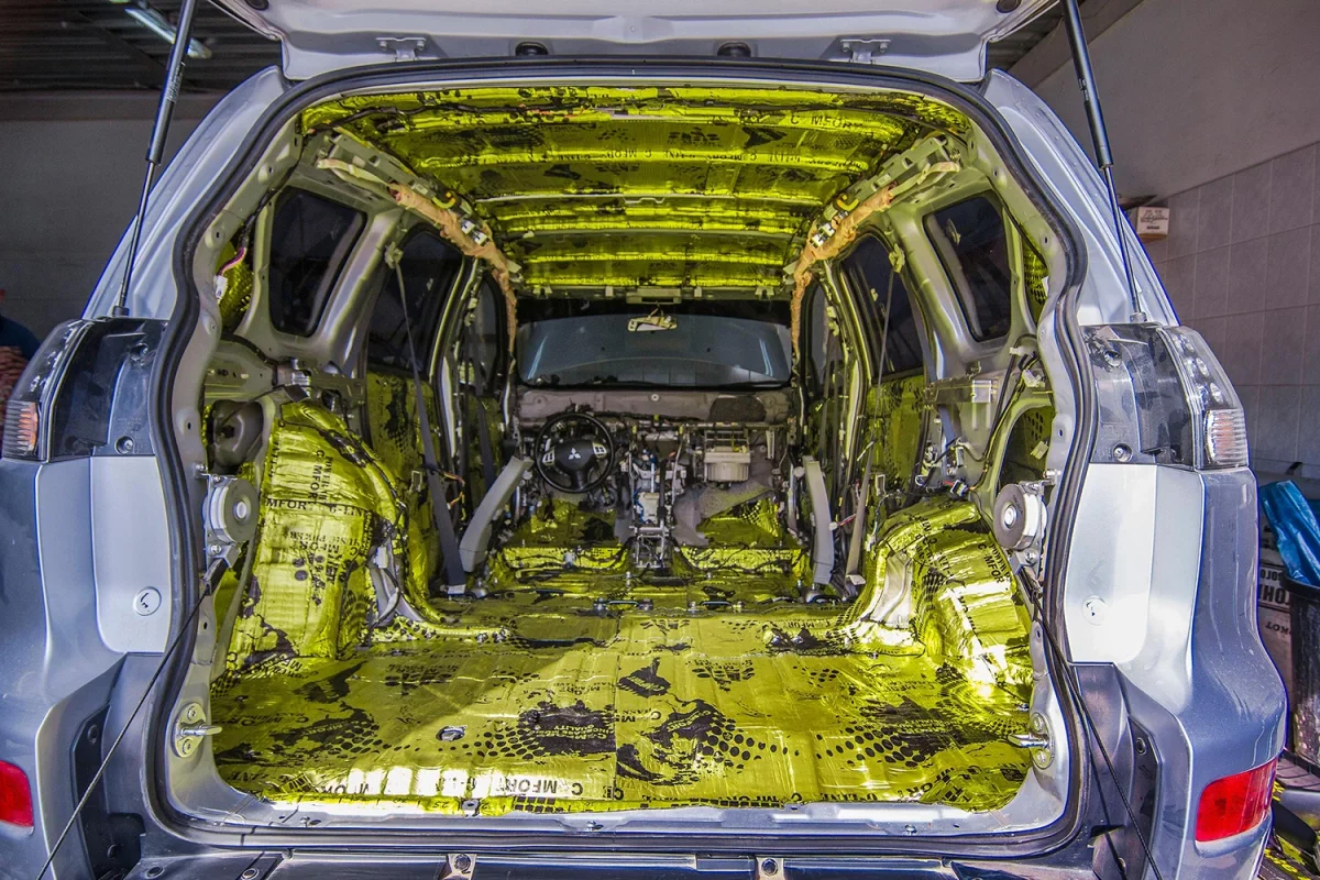 Шумоизоляция автомобиля