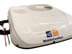 Кондиционер mobilecomfort MC2012T+. Накрышный электрический моноблок 2КВТ, 12V, с комплектом установки!
